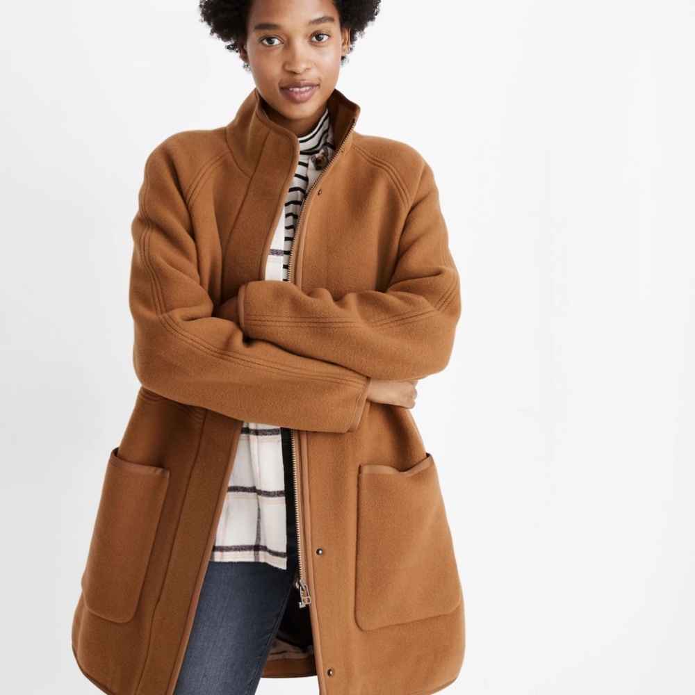 Madewell Estate Cocoon Coat, size medium